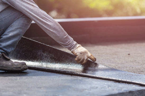 Professional Waterproofing technician working in Pittsboro, NC